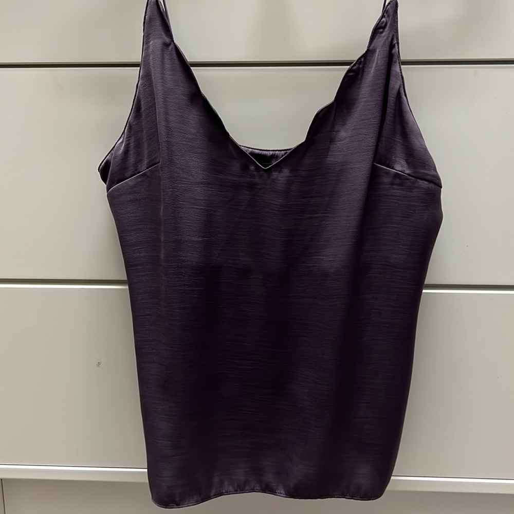 Beautiful purple silky top